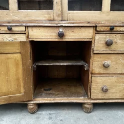 Antique Monumental Early Victorian Pine Estate Housekeeper’s Cupboard C 1840 -Storage Furniture Sales 2024 antique monumental early victorian pine estate housekeeper s cupboard c 1840 sku77357511 0 14