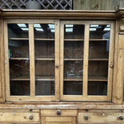 Antique Monumental Early Victorian Pine Estate Housekeeper’s Cupboard C 1840 -Storage Furniture Sales 2024 antique monumental early victorian pine estate housekeeper s cupboard c 1840 sku77357511 0 3