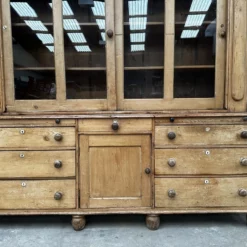Antique Monumental Early Victorian Pine Estate Housekeeper’s Cupboard C 1840 -Storage Furniture Sales 2024 antique monumental early victorian pine estate housekeeper s cupboard c 1840 sku77357511 0 4