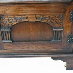 Antique Oak Cabinet Display Server Farmhouse -Storage Furniture Sales 2024 antique oak cabinet display server farmhouse sku53766078 0 5