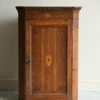Unknown Antique Oak Corner Cupboard, 1800s