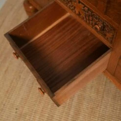 Antique Oak Sideboard Carved Court Cupboard Credenza Dresser -Storage Furniture Sales 2024 antique oak sideboard carved court cupboard credenza dresser sku15660966 0 7