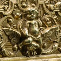 Unknown Antique Ornate Letter Rack Italian Gilt Stationery Stand, Desk Tidy Victorian -Storage Furniture Sales 2024 antique ornate letter rack italian gilt stationery stand desk tidy victorian sku87867270 0 9