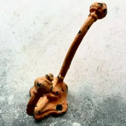 Unknown Antique Painted French Metal Lion's Head Coat / Hat Hook -Storage Furniture Sales 2024 antique painted french metal lion s head coat hat hook sku35232250 0 8