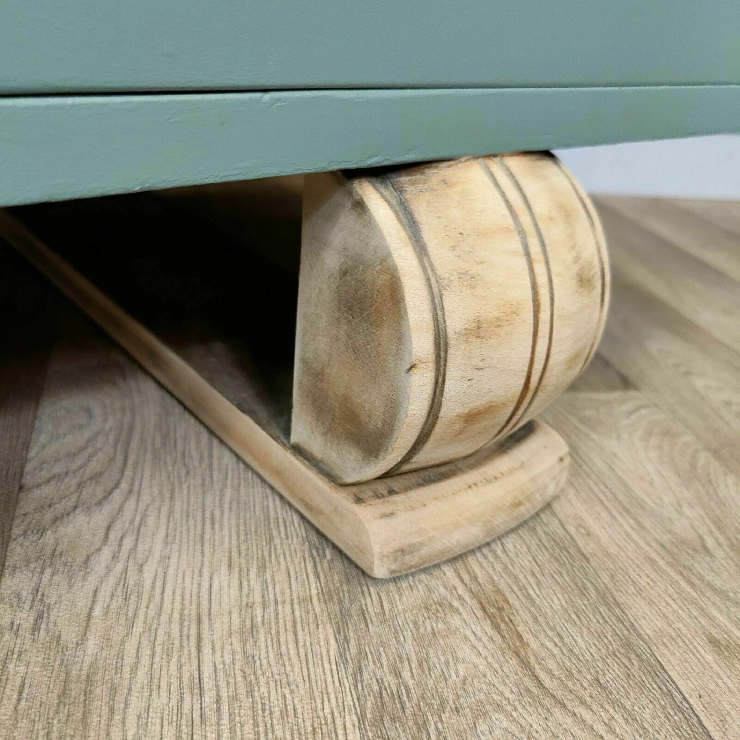 Antique Painted Sideboard Pine And Beech Farmhouse Dresser Cupboard Cabinet 20 Antique Painted Sideboard Pine And Beech Farmhouse Dresser Cupboard Cabinet - Image 20