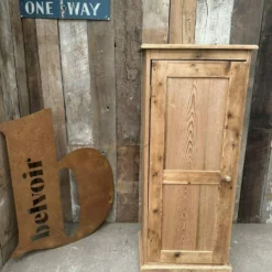 Antique Pine Cupboard Housekeeper’s Pantry Unit, C 1870