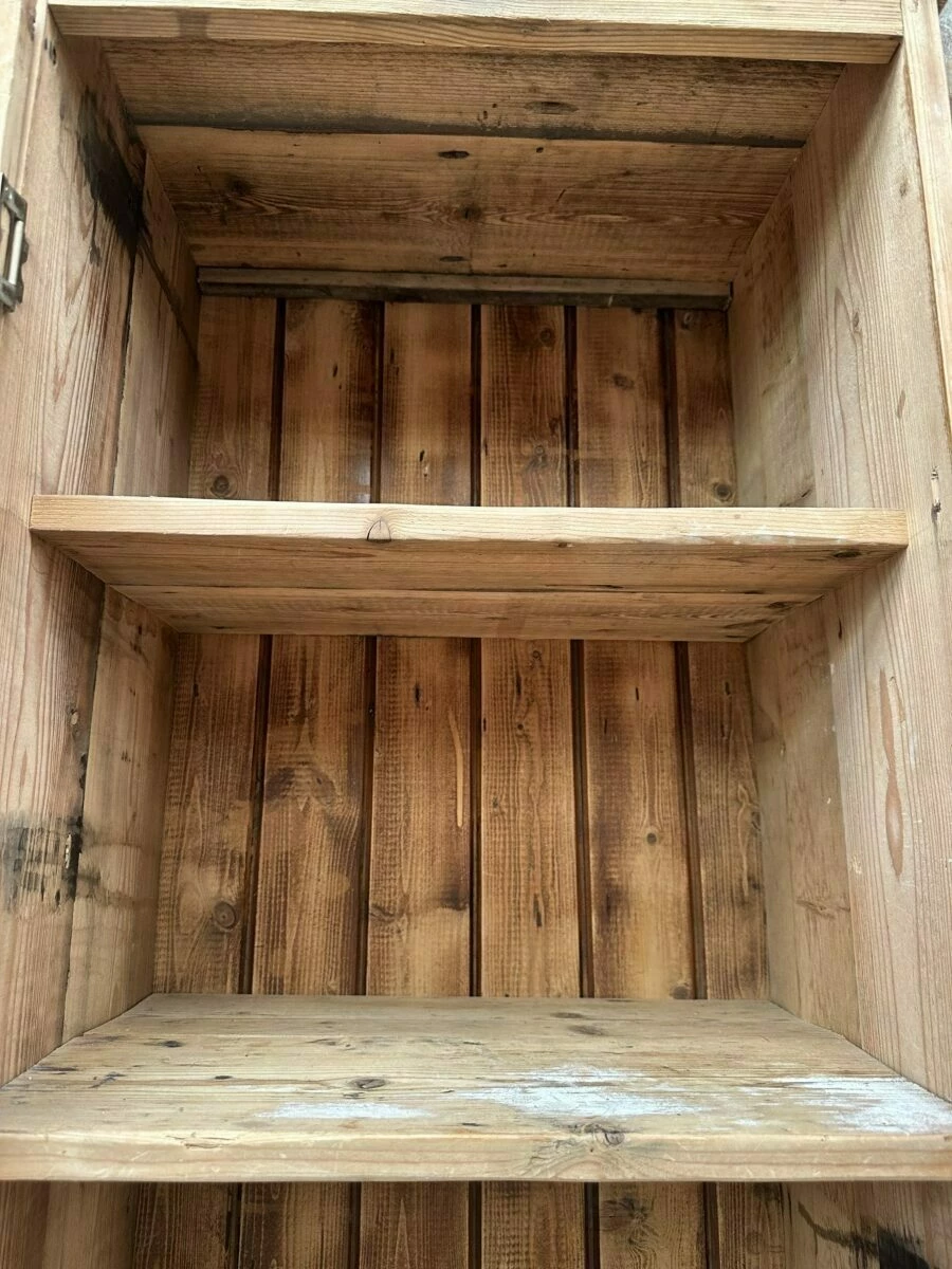 Antique Pine Cupboard Housekeeper’s Pantry Unit, C 1870 8 Antique Pine Cupboard Housekeeper’s Pantry Unit, C 1870 - Image 8