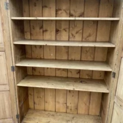 Antique Pine School Cupboard Shelves, C 1930 -Storage Furniture Sales 2024 antique pine school cupboard shelves c 1930 sku24936983 0 3