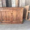Antique Pitch Pine School Cupboard H Ed & Co, C 1870
