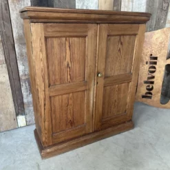 Antique Pitch Pine School Estate Cupboard, C 1870 -Storage Furniture Sales 2024 antique pitch pine school estate cupboard c 1870 sku39332321 0 1