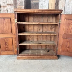 Antique Pitch Pine School Estate Cupboard, C 1870 -Storage Furniture Sales 2024 antique pitch pine school estate cupboard c 1870 sku39332321 0 10