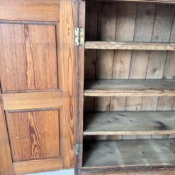 Antique Pitch Pine School Estate Cupboard, C 1870 -Storage Furniture Sales 2024 antique pitch pine school estate cupboard c 1870 sku39332321 0 9