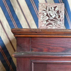 Unknown Antique Pitch Pine Solid Cupboard W. Panelled Doors And And Internal Shelving -Storage Furniture Sales 2024 antique pitch pine solid cupboard w panelled doors and and internal shelving sku60150809 0 2