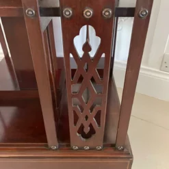 Unknown Antique Quality Marquetry Inlaid Mahogany Free Standing Revolving Bookcase -Storage Furniture Sales 2024 antique quality marquetry inlaid mahogany free standing revolving bookcase sku76063182 0 9