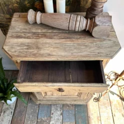 Antique Scandinavian Bleached Oak Cupboard Driftwood Style C.1850 Single Door -Storage Furniture Sales 2024 antique scandinavian bleached oak cupboard driftwood style c 1850 single door sku23420356 0 5