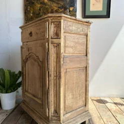 Antique Scandinavian Bleached Oak Cupboard Driftwood Style C.1850 Single Door -Storage Furniture Sales 2024 antique scandinavian bleached oak cupboard driftwood style c 1850 single door sku23420356 0 6