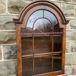 Unknown Antique Slim Burr Walnut Bureau Bookcase -Storage Furniture Sales 2024 antique slim burr walnut bureau bookcase sku26010998 0 3