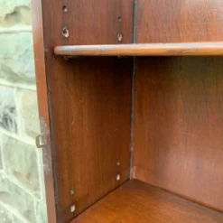 Unknown Antique Slim Burr Walnut Bureau Bookcase -Storage Furniture Sales 2024 antique slim burr walnut bureau bookcase sku26010998 0 5