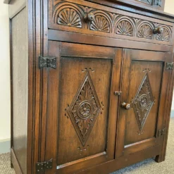 Antique Small Carved Court Cupboard By Maple & Co Storage Cupboard Dark Oak Made In England 1920 -Storage Furniture Sales 2024 antique small carved court cupboard by maple co storage cupboard dark oak made in england 1920 sku86525163 0 8