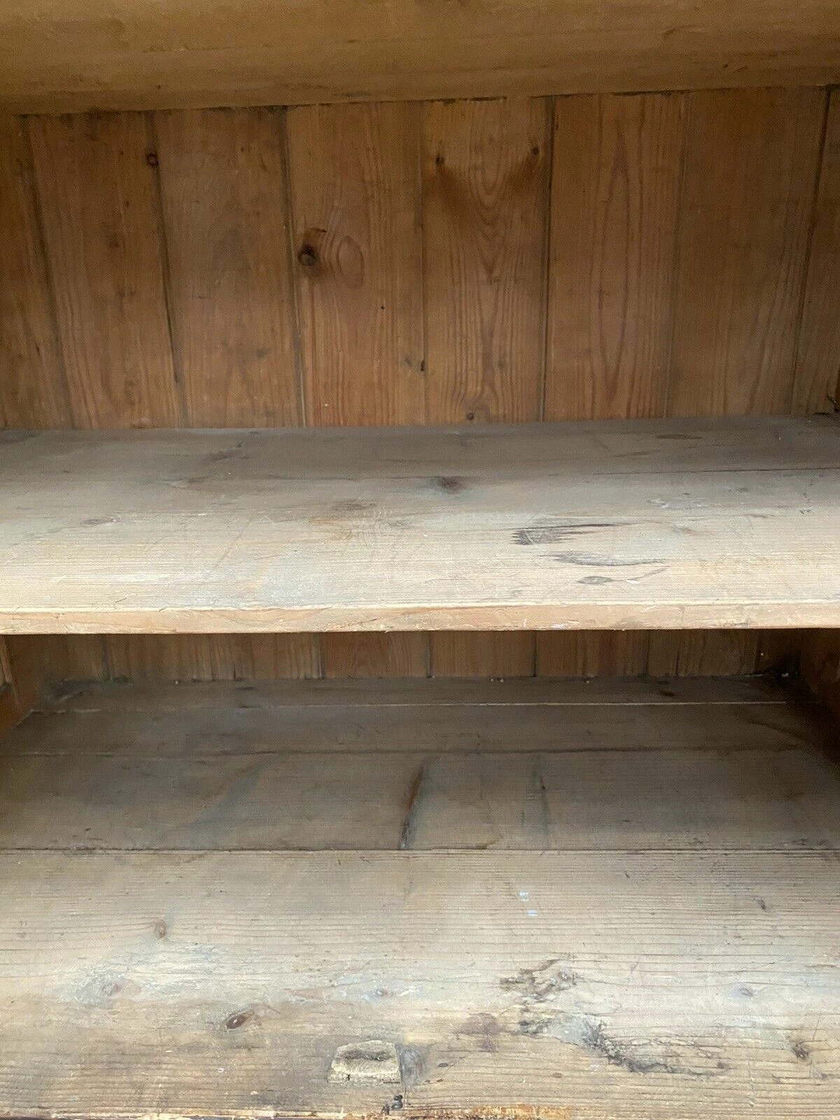 Unknown Antique Stained Pine Estate Cupboard, C 1880 11 Unknown Antique Stained Pine Estate Cupboard, C 1880 - Image 11