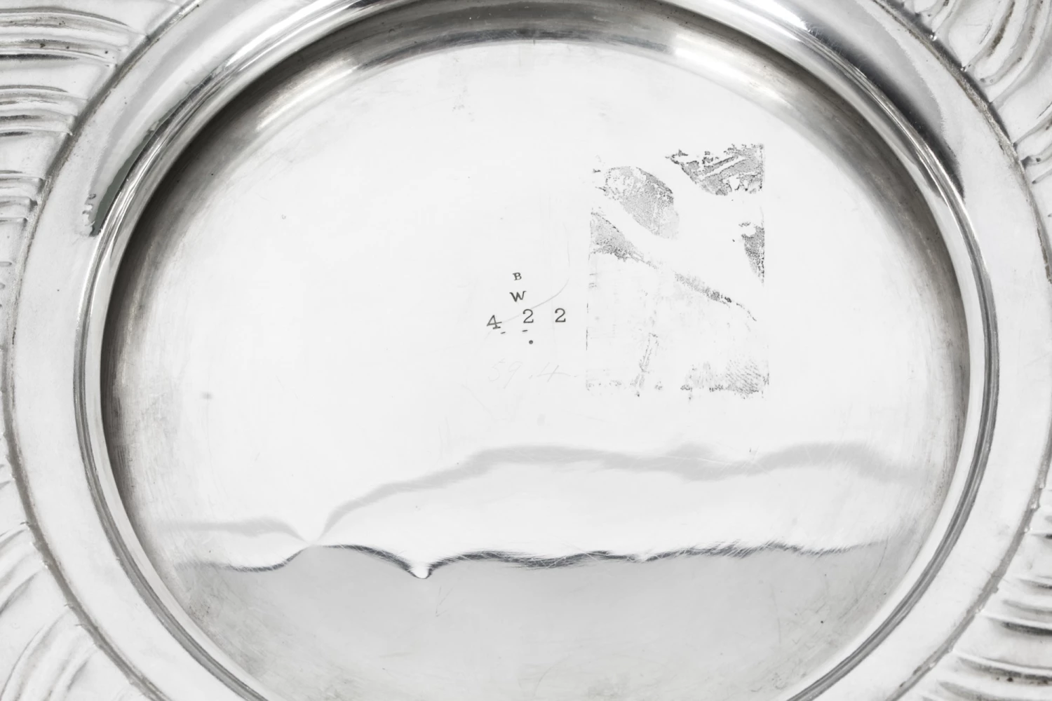 Antique Sterling Silver Punch Bowl Walter Barnard 1892 19th C 11 Antique Sterling Silver Punch Bowl Walter Barnard 1892 19th C - Image 11