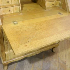 Unknown Antique Style Light Oak Continental Large Bureau Bookcase -Storage Furniture Sales 2024 antique style light oak continental large bureau bookcase sku68715720 0 12