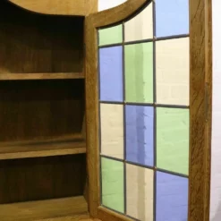 Unknown Antique Style Light Oak Continental Large Bureau Bookcase -Storage Furniture Sales 2024 antique style light oak continental large bureau bookcase sku68715720 0 7