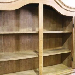 Unknown Antique Style Light Oak Continental Large Bureau Bookcase -Storage Furniture Sales 2024 antique style light oak continental large bureau bookcase sku68715720 0 9