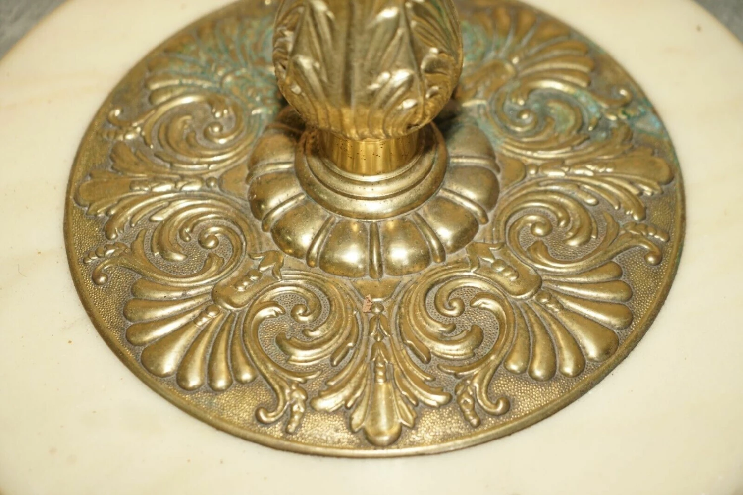 Antique Victorian Circa 1900 Brass Marble Base Coat Hat & Scarf Stand Or Rack 15 Antique Victorian Circa 1900 Brass Marble Base Coat Hat & Scarf Stand Or Rack - Image 15