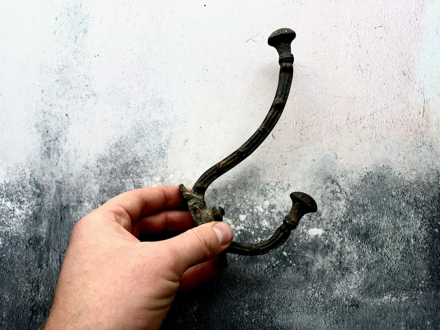 Unknown Antique Victorian Coat / Hat Hook 2 Unknown Antique Victorian Coat / Hat Hook - Image 2