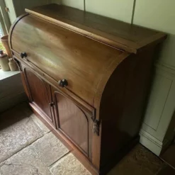 Antique Victorian Cylinder Roll Top Mahogany Bureau Desk Cupboard -Storage Furniture Sales 2024 antique victorian cylinder roll top mahogany bureau desk cupboard sku21031288 0 7