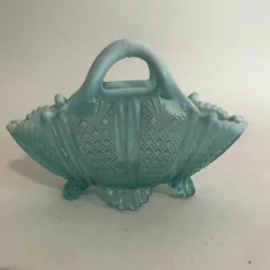 Antique Victorian Davidson Pressed Glass Blue Pearline Posy Basket -Storage Furniture Sales 2024 antique victorian davidson pressed glass blue pearline posy basket sku99922505 0 2