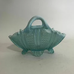 Antique Victorian Davidson Pressed Glass Blue Pearline Posy Basket -Storage Furniture Sales 2024 antique victorian davidson pressed glass blue pearline posy basket sku99922505 0 5
