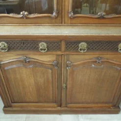Unknown Antique Victorian Golden Oak Bookcase Cabinet -Storage Furniture Sales 2024 antique victorian golden oak bookcase cabinet sku79886183 0 4