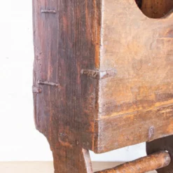 Antique Vintage Rustic Primitive Wooden Oak Grain Scoop -Storage Furniture Sales 2024 antique vintage rustic primitive wooden oak grain scoop sku42649031 0 5