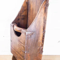 Antique Vintage Rustic Primitive Wooden Oak Grain Scoop -Storage Furniture Sales 2024 antique vintage rustic primitive wooden oak grain scoop sku42649031 0 9