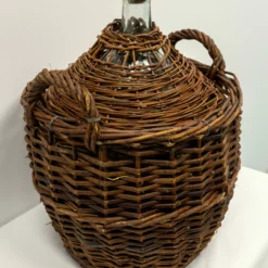 Unknown Antique Whiteglass Bottle Demijohns Or Carboy In Authentic Wicker Basket, France 13 Unknown Antique Whiteglass Bottle Demijohns Or Carboy In Authentic Wicker Basket, France -Storage Furniture Sales 2024 antique whiteglass bottle demijohns or carboy in authentic wicker basket france sku80184133 0 3 scaled