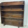 Unknown Art Deco 1920's Graduated Oak Bookshelf
