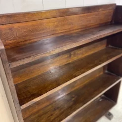 Unknown Art Deco 1920's Graduated Oak Bookshelf -Storage Furniture Sales 2024 art deco 1920 s graduated oak bookshelf sku20000571 0 5