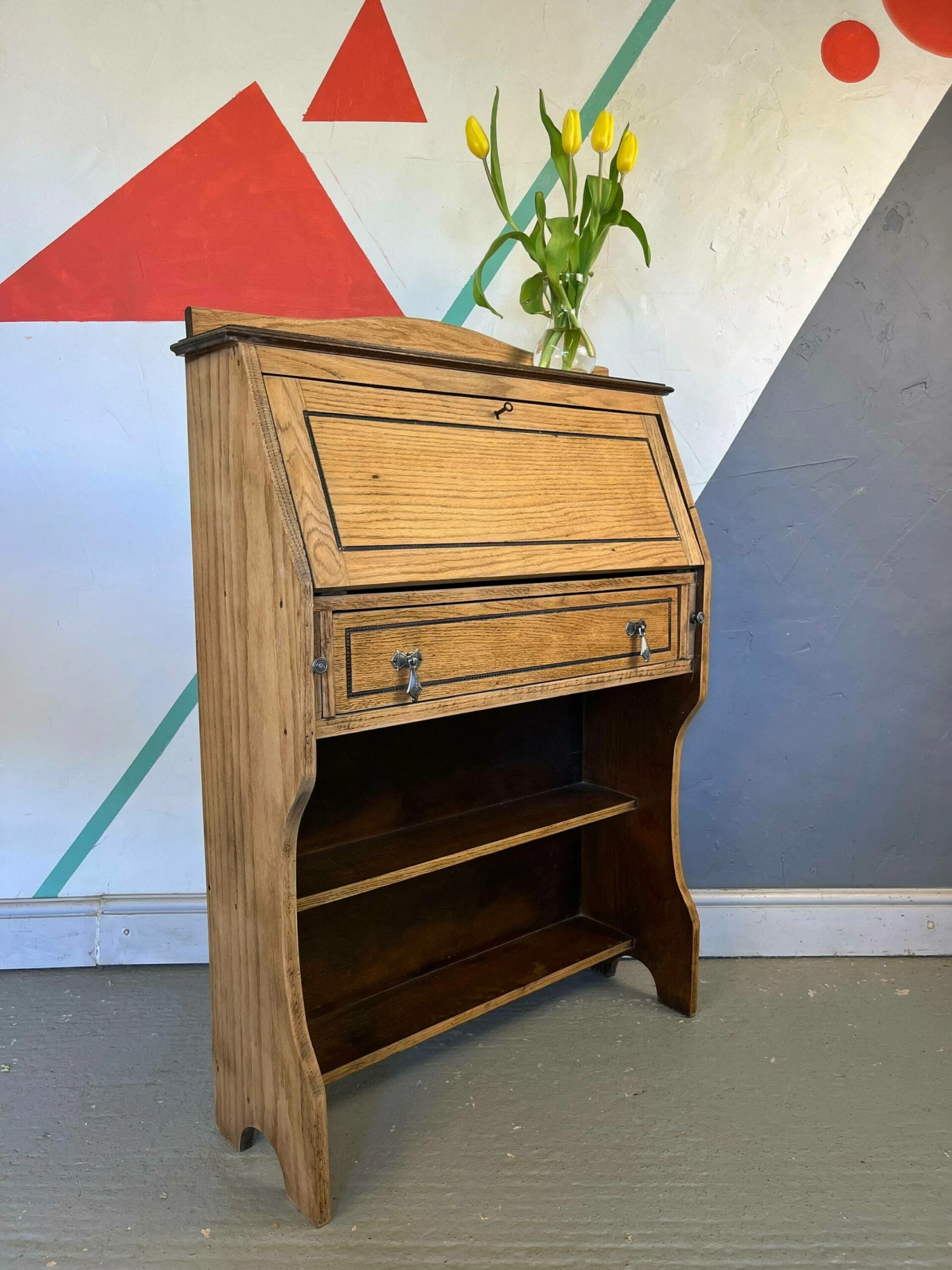 Unknown Art Deco 1920s Vintage Bureau Traditional Storage Sideboard Office 1 Unknown Art Deco 1920s Vintage Bureau Traditional Storage Sideboard Office