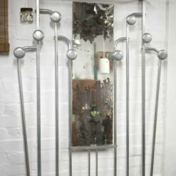 Unknown Art Deco Aluminium French Clothes Stand/ Hallway Wardrobe, 1950s -Storage Furniture Sales 2024 art deco aluminium french clothes stand hallway wardrobe 1950s sku98995437 0 9