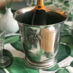 Art Deco Champagne Bucket Silver Plated 1940s Bar Cart Decor Christmas Table Wine Chiller Cooler Gift For Wedding Gift Man Cave -Storage Furniture Sales 2024 art deco champagne bucket silver plated 1940s bar cart decor christmas table wine chiller cooler gift for wedding gift man cave sku79651557 0 4