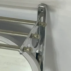 Art Deco Wall Mounted Coatrack With Mirror Metal With Adjustable Hangers 13 Art Deco Wall Mounted Coatrack With Mirror Metal With Adjustable Hangers -Storage Furniture Sales 2024 art deco wall mounted coatrack with mirror metal with adjustable hangers sku88982143 0 6