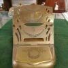 Unknown Art Nouveau Brass Folding Letter Rack