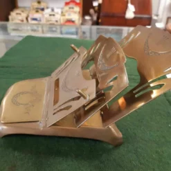 Unknown Art Nouveau Brass Folding Letter Rack -Storage Furniture Sales 2024 art nouveau brass folding letter rack sku45932793 0 2