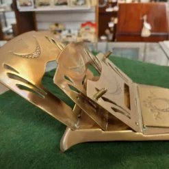 Unknown Art Nouveau Brass Folding Letter Rack -Storage Furniture Sales 2024 art nouveau brass folding letter rack sku45932793 0 4