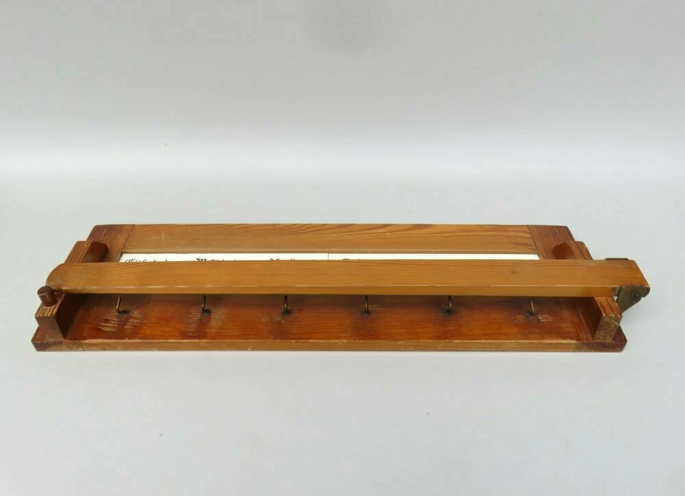 Unknown Art Nouveau Towel Board In Glass, Ceramic And Wood, 1890s 6 Unknown Art Nouveau Towel Board In Glass, Ceramic And Wood, 1890s - Image 6