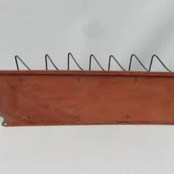 Unknown Art Nouveau Wall Newspaper Stand In Metal Bordeau Red, Black & Gold, 1890s 24 Unknown Art Nouveau Wall Newspaper Stand In Metal Bordeau Red, Black & Gold, 1890s -Storage Furniture Sales 2024 art nouveau wall newspaper stand in metal bordeau red black gold 1890s sku86285189 0 10