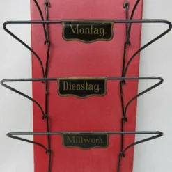 Unknown Art Nouveau Wall Newspaper Stand In Metal Bordeau Red, Black & Gold, 1890s 20 Unknown Art Nouveau Wall Newspaper Stand In Metal Bordeau Red, Black & Gold, 1890s -Storage Furniture Sales 2024 art nouveau wall newspaper stand in metal bordeau red black gold 1890s sku86285189 0 6