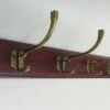 Unknown Art Nouveau Wall Wardrobe With 4 Hooks